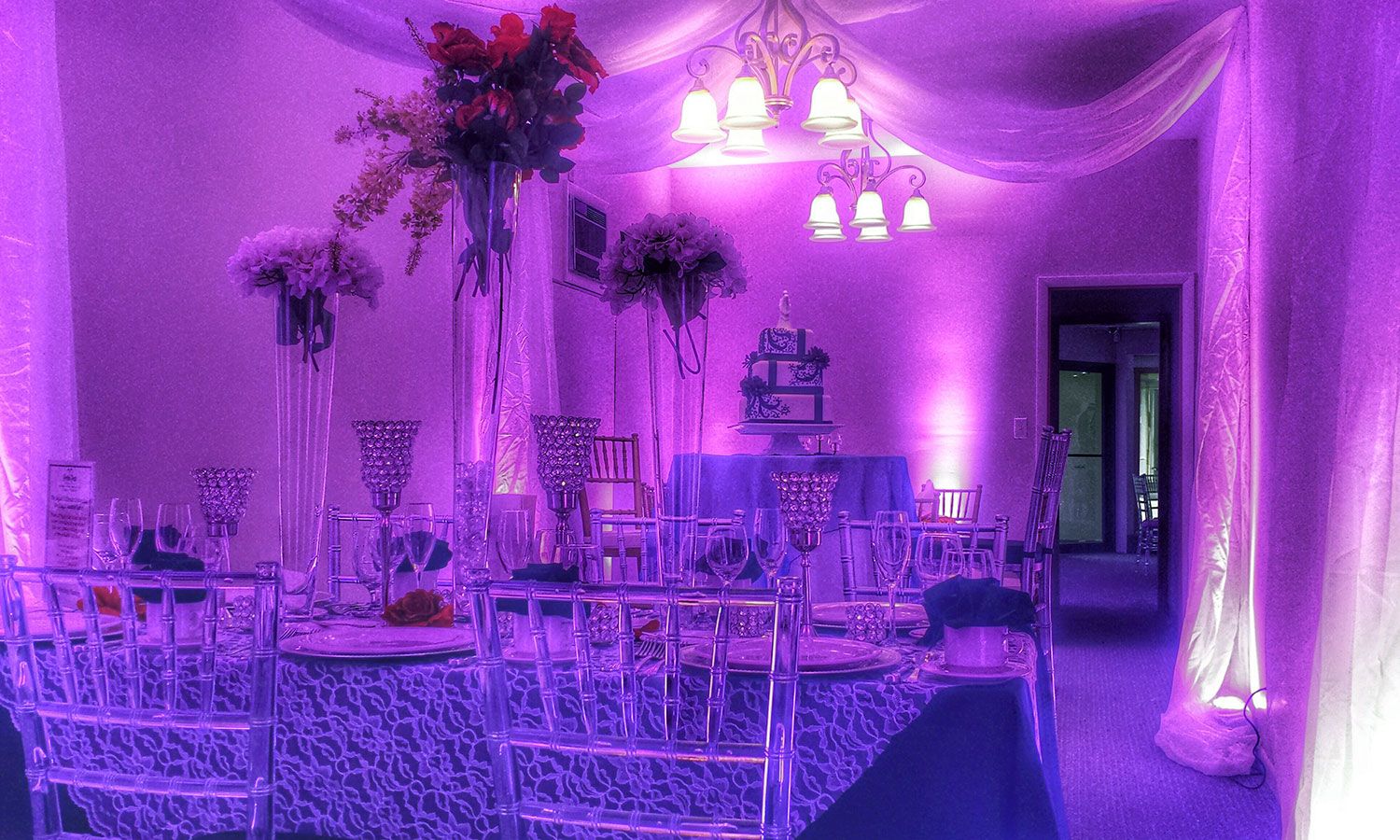 Wedding Decor Rentals in Erie PA, Chairs & Table Settings