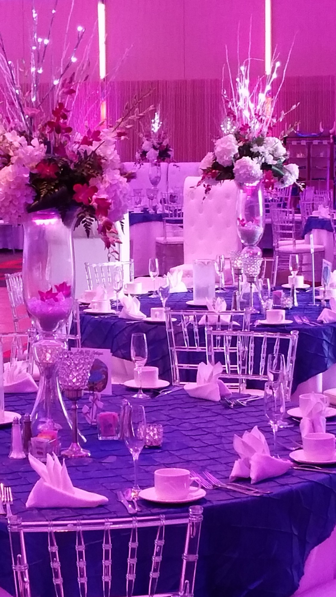 Wedding Decor Rentals in Erie PA, Chairs & Table Settings